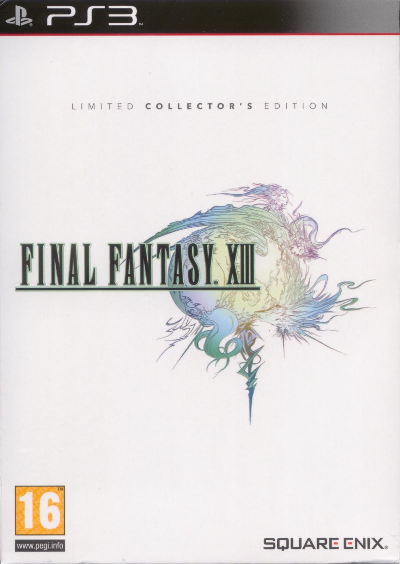 Final Fantasy XIII Limited Collectors Edition 2010 RPG Gamers