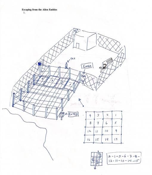 tex murphy the pandora directive crossword location