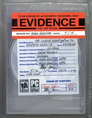 EVIDENCE: The Last Ritual Box Cover