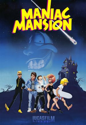 Maniac Mansion Box Cover