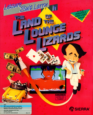 Leisure Suit Larry in the Land of the Lounge Lizards Box Cover