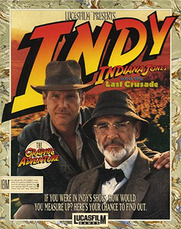 Indiana Jones and the Last Crusade: The Graphic Adventure Box Cover