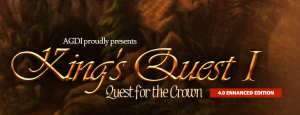 King’s Quest I: Quest for the Crown (AGD remake) Box Cover