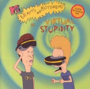 Beavis and Butt-head in Virtual Stupidity Box Cover