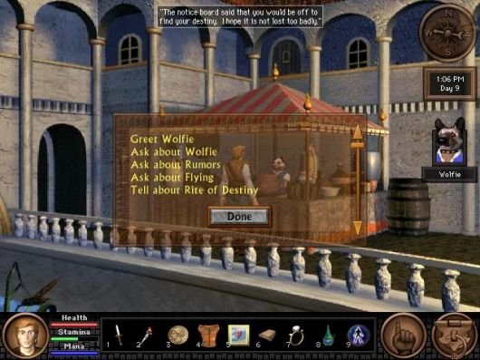 Screenshot for Quest for Glory V: Dragon Fire 4