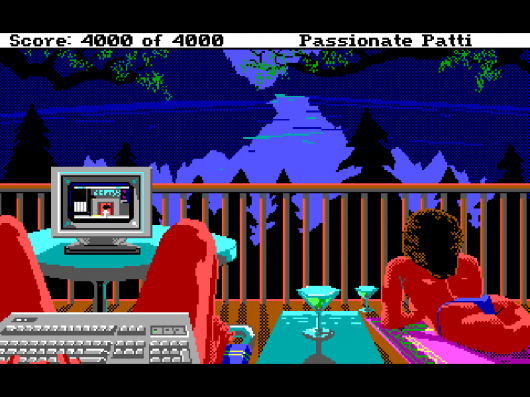 Screenshot for Leisure Suit Larry 3: Passionate Patti in Pursuit of the Pulsating Pectorals 1