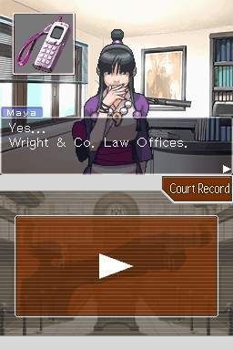 Phoenix Wright: Ace Attorney Screenshot #1
