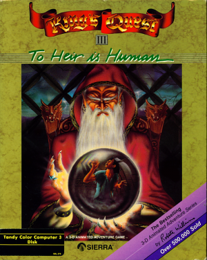 King’s Quest III: To Heir is Human Box Cover