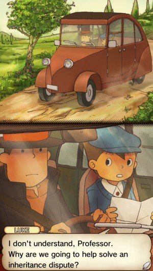 Professor Layton and the Curious Village Screenshot #1