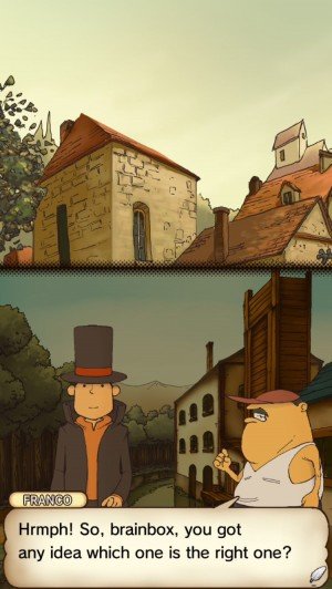 Professor Layton and the Curious Village Screenshot #1