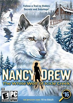 Nancy Drew: The White Wolf of Icicle Creek Box Cover