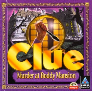 Clue: Murder at Boddy Mansion - Cover art