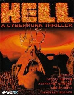 Hell: A Cyberpunk Thriller - Cover art