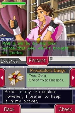 Screenshots for Ace Attorney Investigations: Miles Edgeworth - #9249