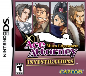 Ace Attorney Investigations: Miles Edgeworth Box Cover