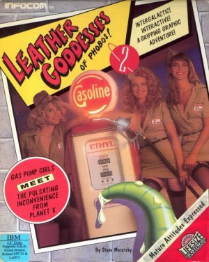 Leather Goddesses of Phobos 2 - Cover art
