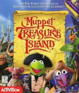 Muppet Treasure Island - Cover art