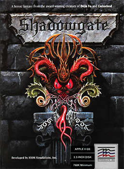 Shadowgate - Cover art