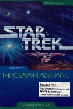 Star Trek: The Kobayashi Alternative - Cover art