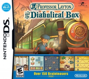 Professor Layton and the Diabolical Box Box Cover