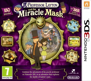 Professor Layton and the Miracle Mask Box Cover