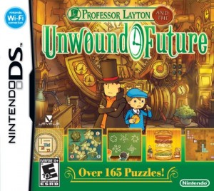Professor Layton and the Unwound Future Box Cover