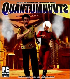 Quantumnauts: Chapter 1 - Speed of Light, Space Pirates and Multiverses Box Cover