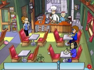 Flo needs your help to fight Mr. Big in Diner Dash Adventures