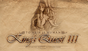 King’s Quest III: To Heir is Human (AGD remake) Box Cover