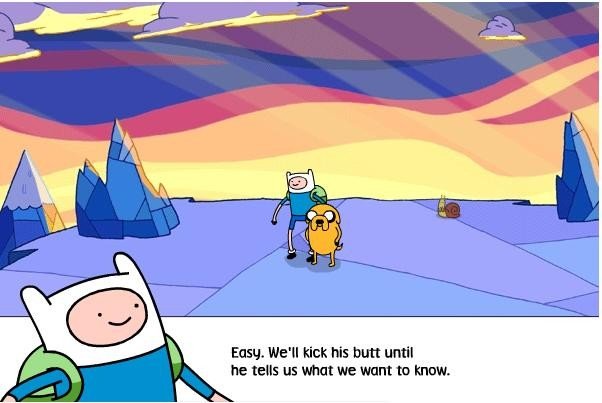 adventure time high five