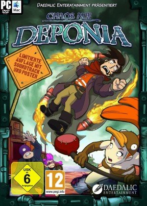 Chaos on Deponia Box Cover