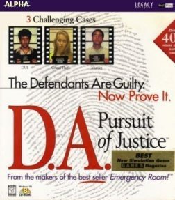 D.A. Pursuit of Justice - Cover art