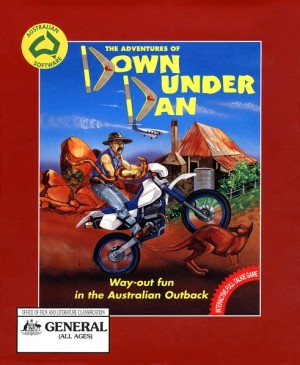 Adventures of Down Under Dan, The - Cover art