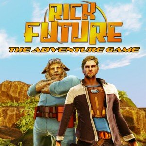 Rick Future - The Adventure Game - Cover art