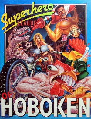 Superhero League of Hoboken - Cover art