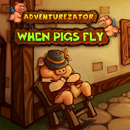 Adventurezator: When Pigs Fly Box Cover