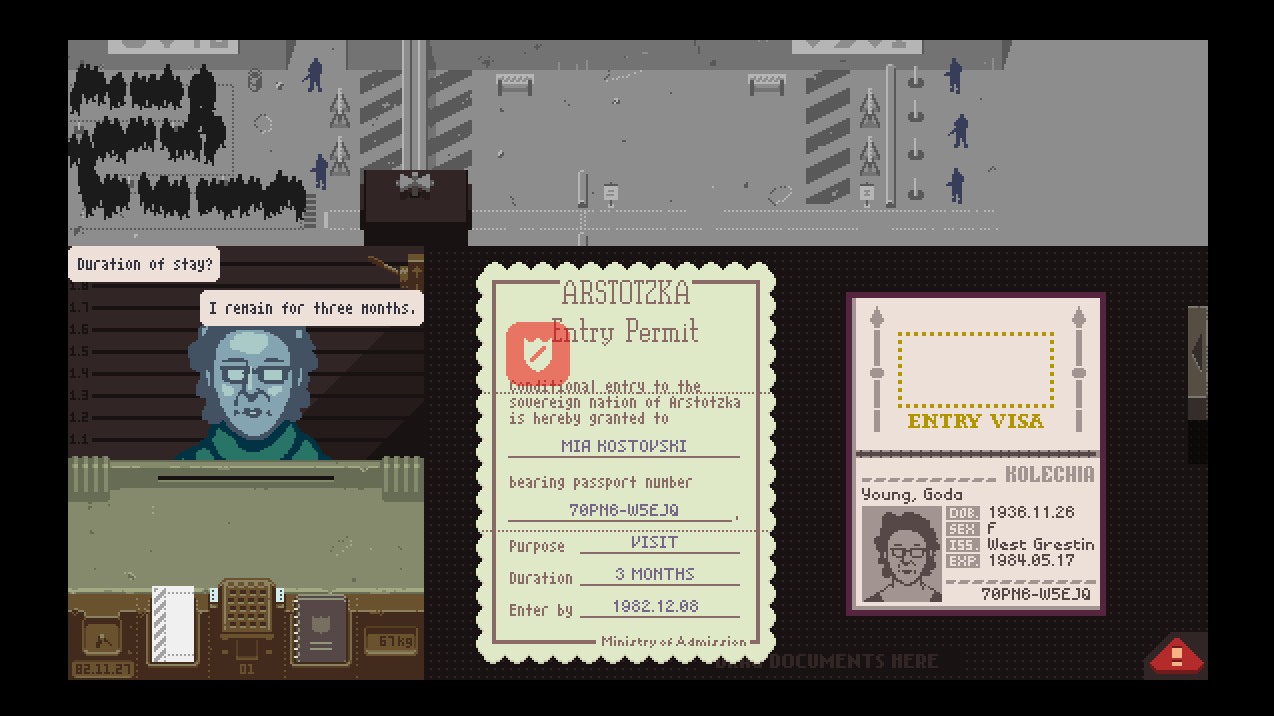 Papers, Please Review (PC) – The Average Gamer