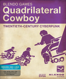 Quadrilateral Cowboy Box Cover