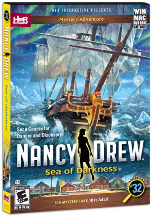 Nancy Drew: Sea of Darkness Box Cover