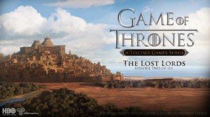 Game of Thrones: Episode Two - The Lost Lords - Cover art