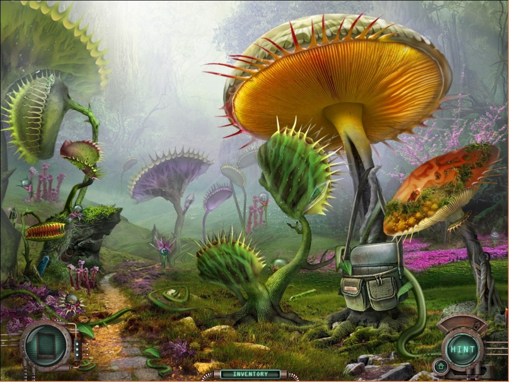 Тайна 5 планеты играть. Тайна затерянной планеты игра. Растения на других планетах. Подводные гигантские грибы. Квест тайна затерянной планеты.