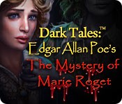 Dark Tales: Edgar Allan Poe’s The Mystery of Marie Roget - Cover art