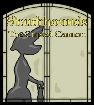 Sleuthhounds: The Cursed Cannon - Cover art