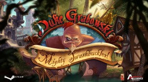 Duke Grabowski: Mighty Swashbuckler! - Cover art