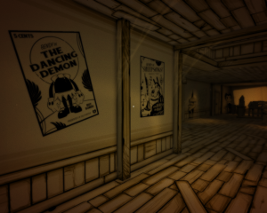Bendy and the Ink Machine: Chapter One – Moving Pictures - Cover art