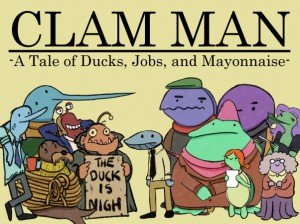 Clam Man Box Cover