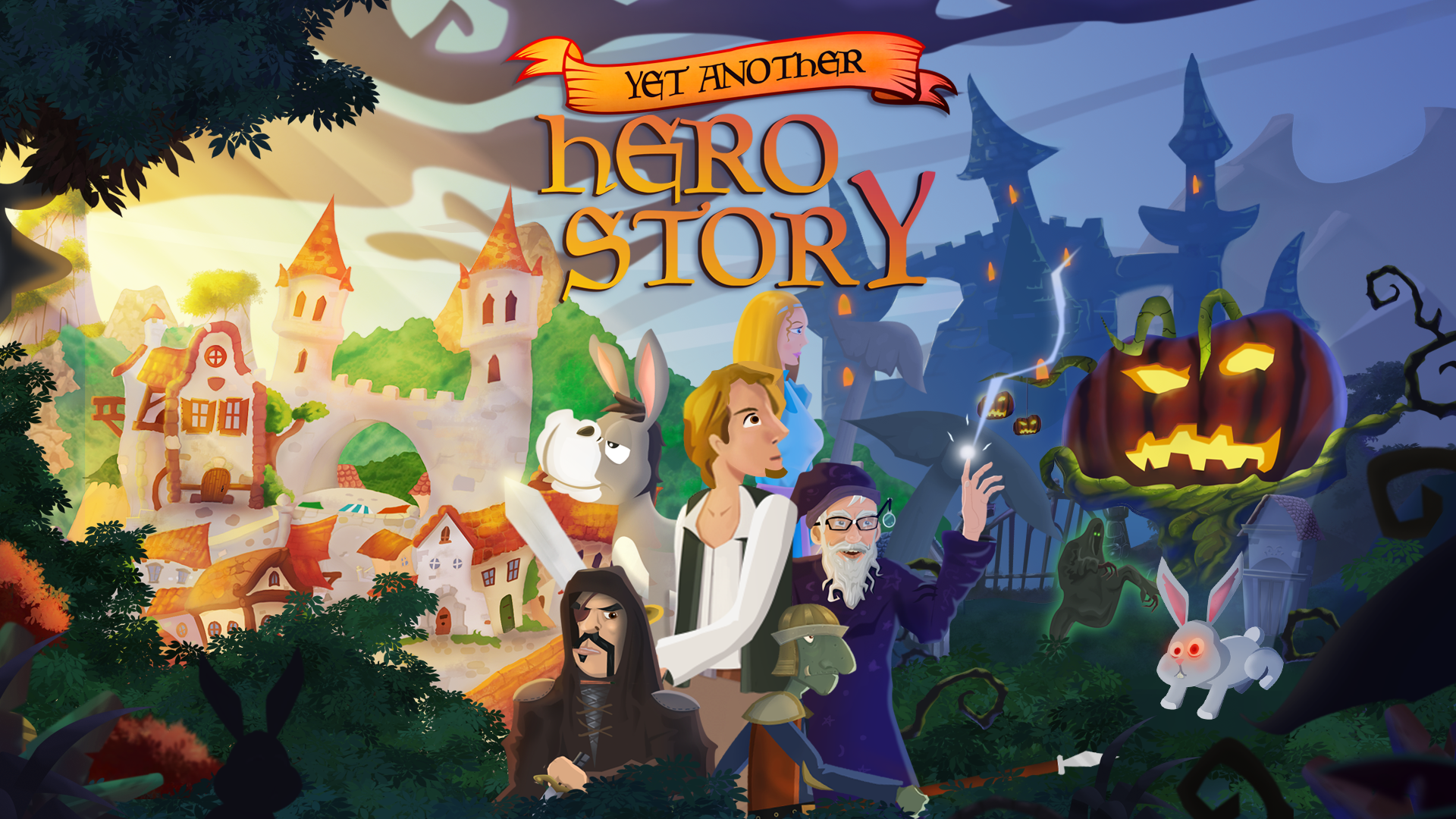 Hero story игра. Yet another Fantasy title игра. Yet another. Adventure story 1