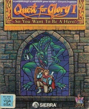 Quest for Glory I: So You Want To Be A Hero (SCI remake) - Cover art