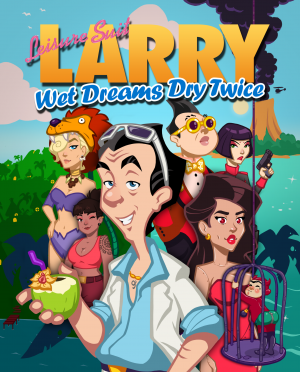 Leisure Suit Larry: Wet Dreams Dry Twice Box Cover