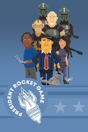 President Rocket Game - Cover art